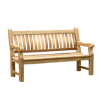 Parkbank von Holz Junge