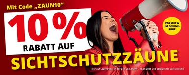 Sichtschutz-Aktione
